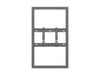 Multibrackets M Pro Series Enclosure 43" High Brightness Wall Small Black Signage Display Enclosures Multibrackets