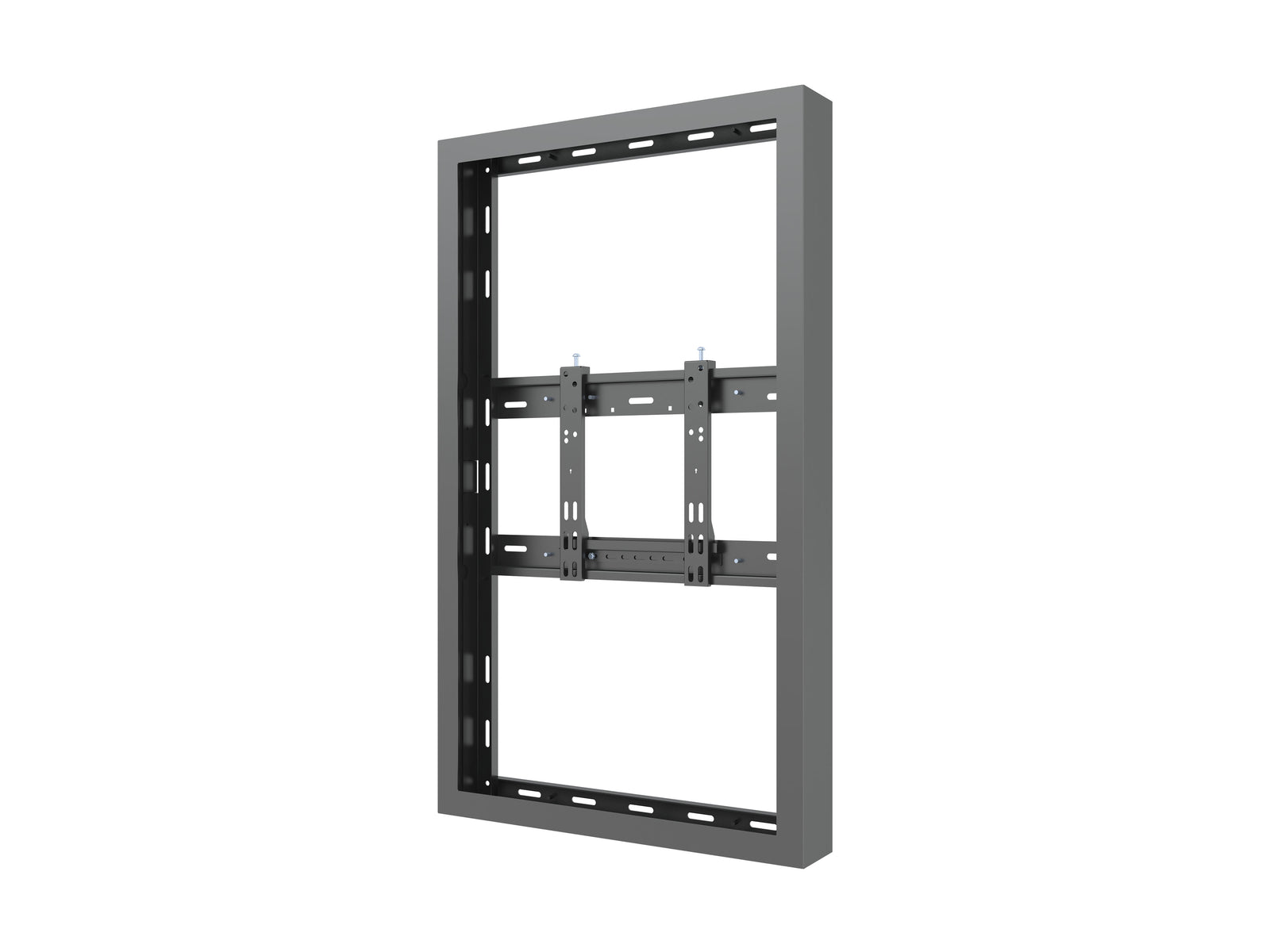 Multibrackets M Pro Series Enclosure 43" High Brightness Wall Small Black Signage Display Enclosures Multibrackets