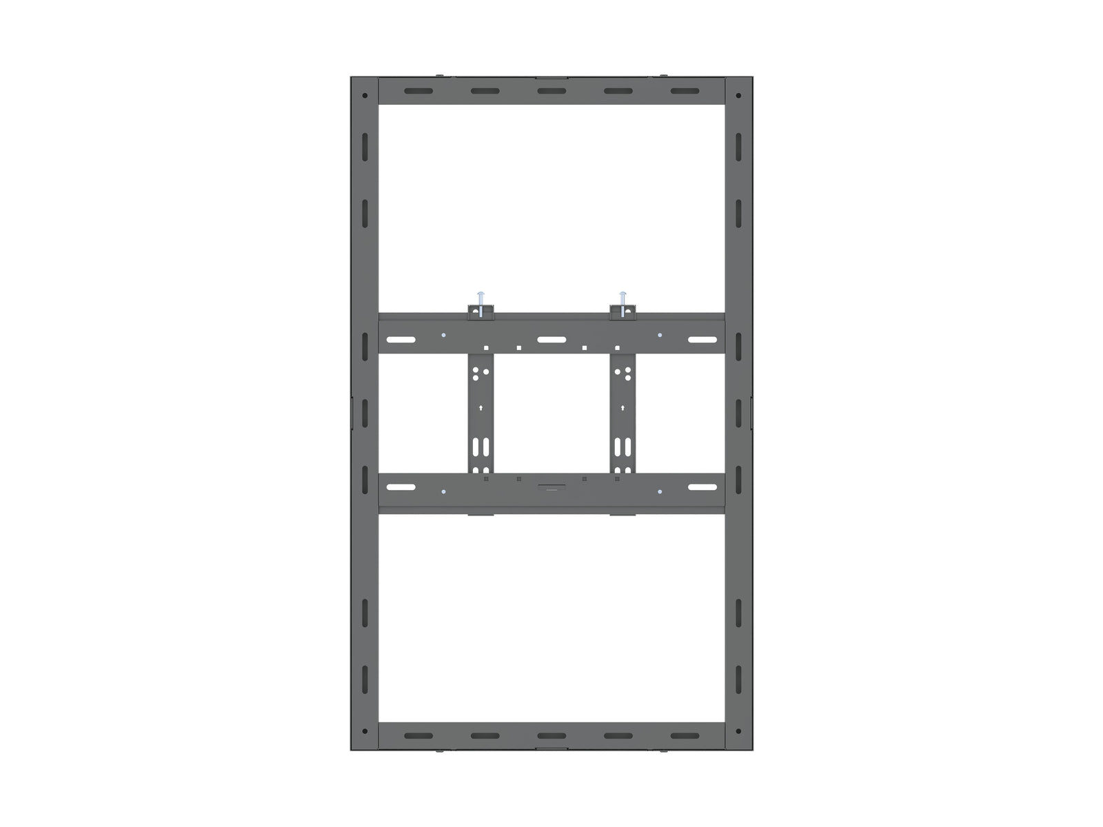 Multibrackets M Pro Series Enclosure 43" High Brightness Wall Small Black Signage Display Enclosures Multibrackets