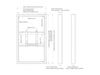 Multibrackets M Pro Series Enclosure 43" High Brightness Wall Small Black Signage Display Enclosures Multibrackets
