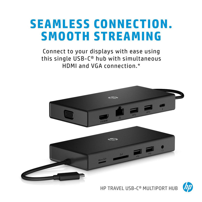 HP Travel USB-C Multi Port Hub | 1C1Y5AA#ABB