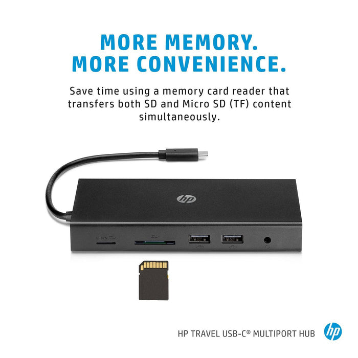 HP Travel USB-C Multi Port Hub | 1C1Y5AA#ABB