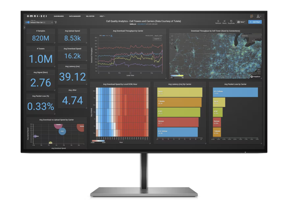 HP Z27q G3 27" 5ms QHD IPS Monitor