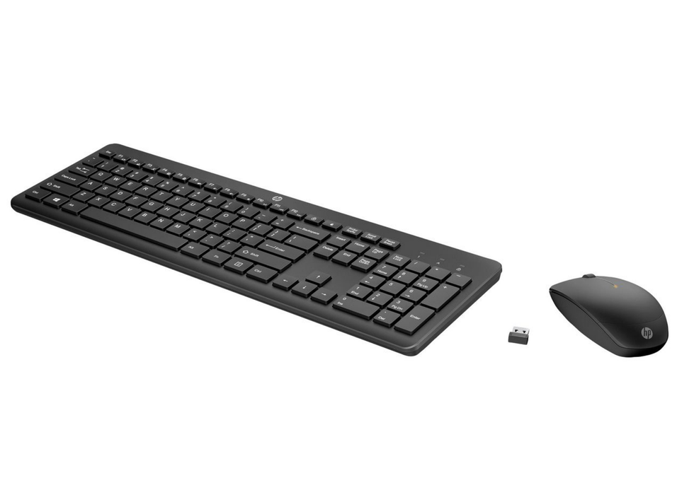 HP 235 Wireless Keyboard & Mouse Combo – Nordic Layout, Quiet Typing | 1Y4D0UT#UUW