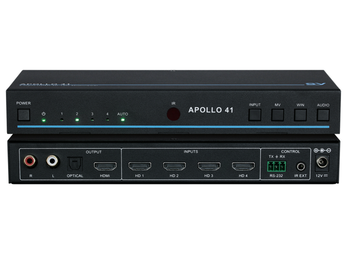 SY Electronics Apollo 41 4x1 4K60 Seamless Switcher & Multiviewer | SY-APOLLO-41 Matrix Switcher SY Electronics