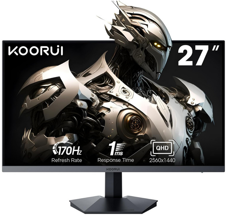Koorui GN07 27" 170Hz 1ms QHD Gaming Monitor Gaming Monitor Koorui