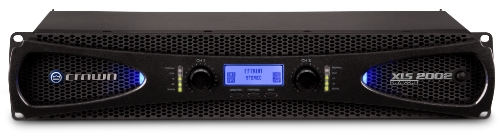 Crown XLS2002 Two-channel, 650W @ 4Ω Power Amplifier Audio Amplifier Crown
