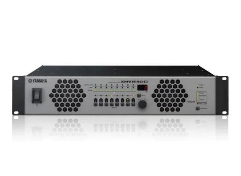 Yamaha Commercial YAMXMV8140D 8 Channel Amplifier Audio Amplifier Yamaha