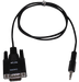 Aurora Multimedia CA0052-M3T2R 3.5mm TRS to Male DB9 3-TX 2-RX Adapter Adapter / Converter Aurora