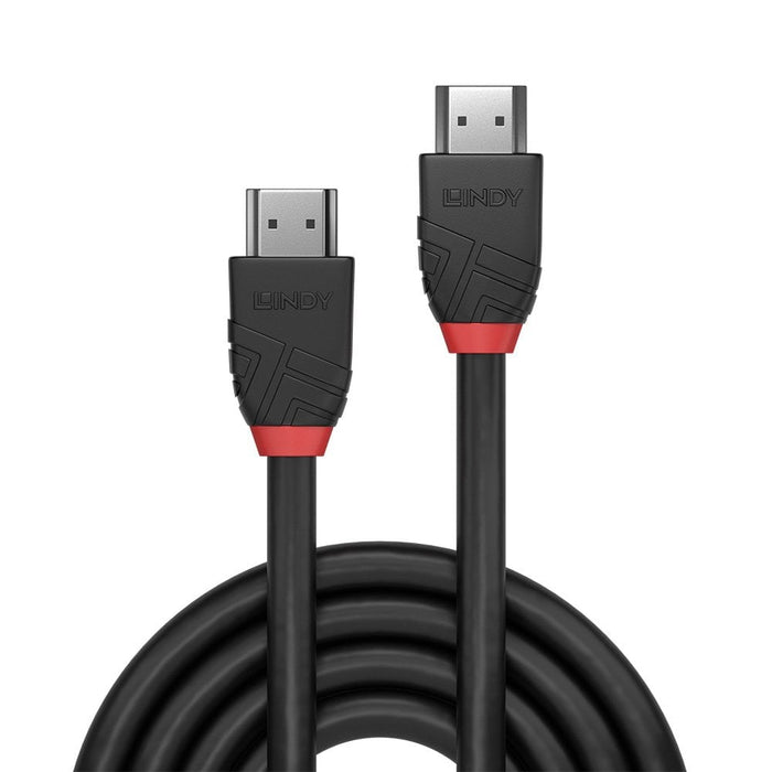 Lindy 1m 8K60Hz HDMI Cable, Black Line | 36771 HDMI Cable Lindy