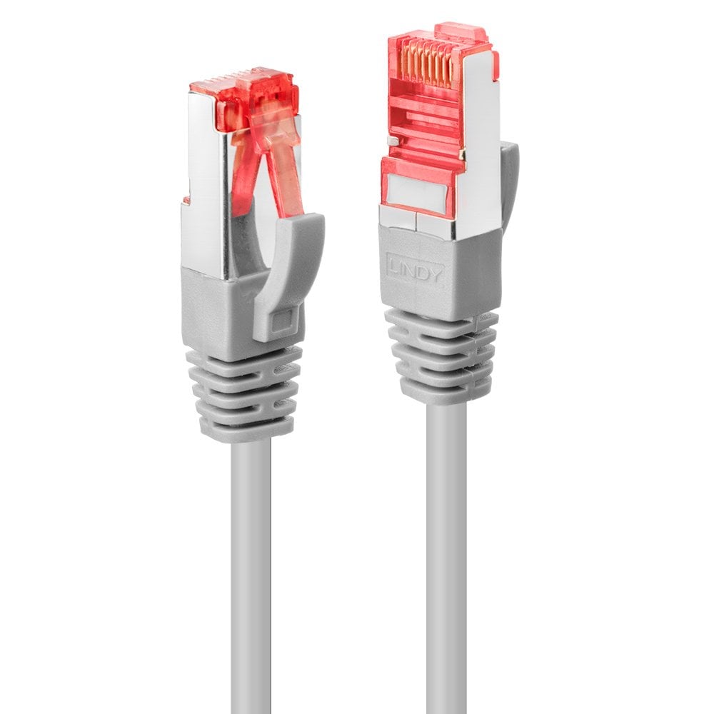 Lindy 1m Cat.6 S/FTP Network Cable, Grey | 47702 LAN / Ethernet Cable Lindy