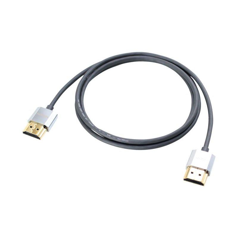 Lindy 1m CROMO Slim High Speed HDMI Cable with Ethernet | 41671 HDMI Cable Lindy