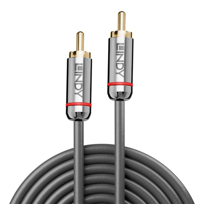 Lindy 1m Digital Phono Audio Cable, Cromo Line | 35339 Lindy Audio Cable Lindy