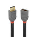 Lindy 1m DisplayPort 1.4 Extension Cable, Anthra Line | 36496 Lindy Cable Lindy