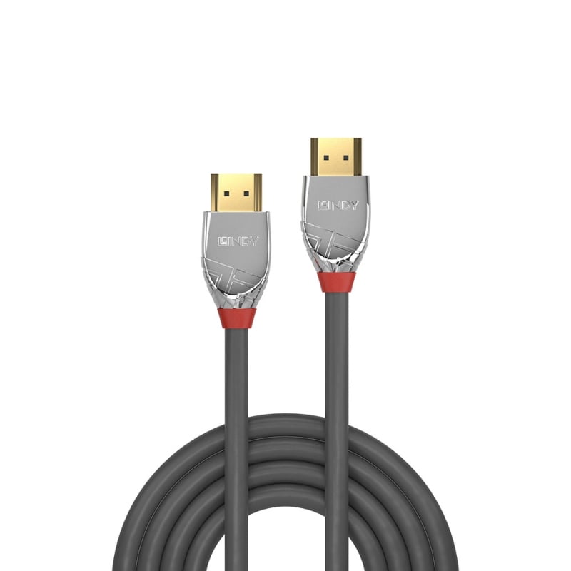 Lindy 1m High Speed HDMI Cable, Cromo Line | 37871 HDMI Cable Lindy