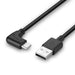 Lindy 1m USB 2.0 Type A to Right-Angled USB-C Cable | 32001 USB-C Cable Lindy