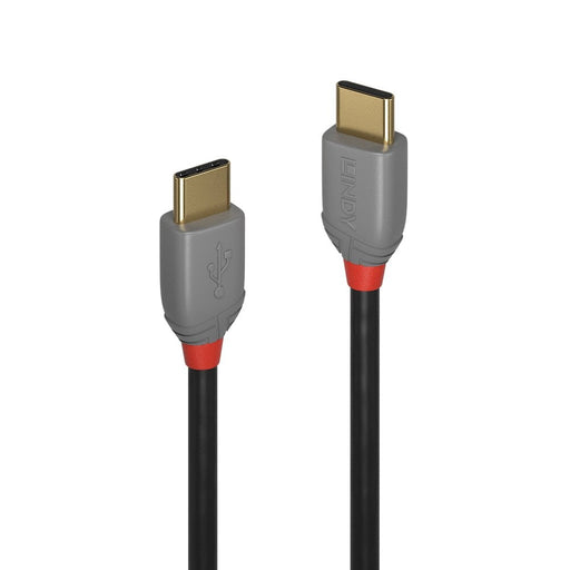 Lindy 1m USB 2.0 Type C to C Cable, Anthra Line | 36871 USB-C Cable Lindy