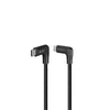 Lindy 1m USB 3.2 Right-Angled USB-C to Right-Angled USB-C Cable, 10Gbps | 32023