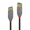 Lindy 1m USB 3.2 Type A Extension Cable, 5Gbps, Anthra Line | 36761