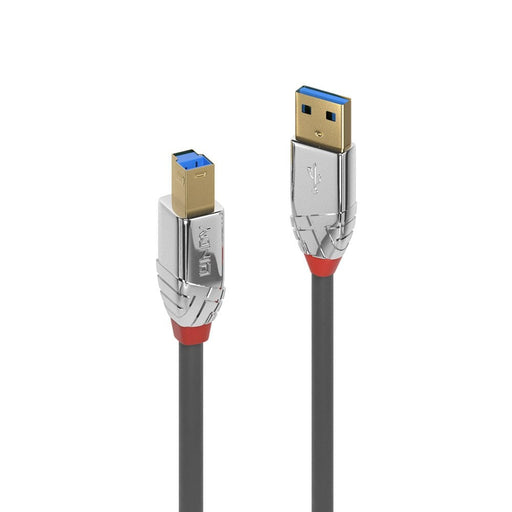Lindy 1m USB 3.2 Type A to B Cable, 5Gbps, Cromo Line | 36661 USB Cable Lindy