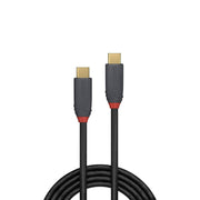 Lindy 1m USB 3.2 Type C to C Cable, 20Gbps, 5A, PD, Anthra Line | 36901 USB Cable Lindy