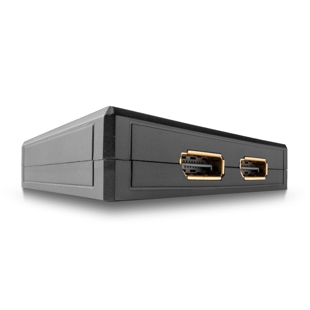 Lindy 2 Port DisplayPort 1.2 Bi-Directional Switch | 38414 Video Switch Lindy