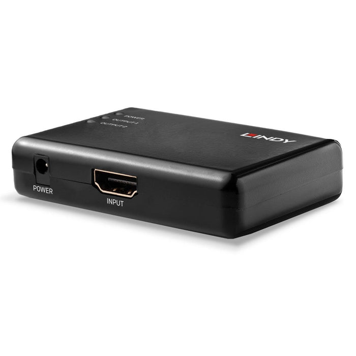 Lindy 2 Port HDMI 10.2G Splitter | 38357 Lindy Video Splitters Lindy