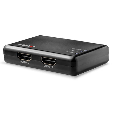 Lindy 2 Port HDMI 10.2G Splitter | 38357 Splitter Lindy