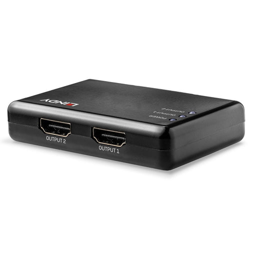 Lindy 2 Port HDMI 10.2G Splitter | 38357 Lindy Video Splitters Lindy
