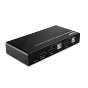 Lindy 2 Port HDMI 4K60, USB 2.0 & Audio KVM Switch - 32809 Switches Lindy