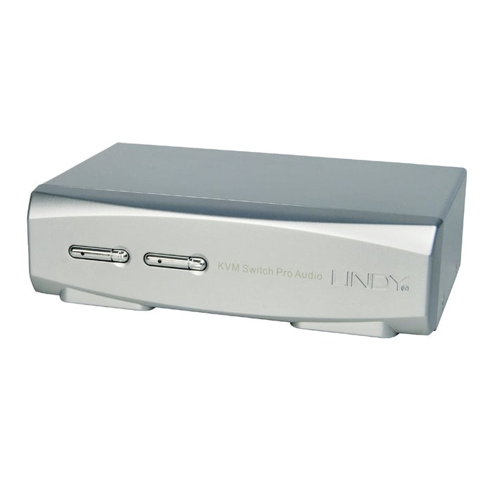 Lindy 2 Port KVM Switch Pro USB 2.0, DisplayPort 1.2 with TTU | 39304 Lindy Kvm Switch Lindy