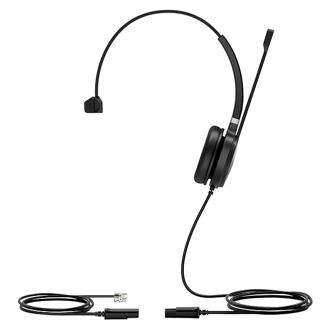 Yealink YHS36DUAL Dual Ear QD To RJ9 HD Headset For Yealink Handsets Headset Yealink