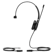 Yealink YHS36DUAL Dual Ear QD To RJ9 HD Headset For Yealink Handsets Headset Yealink