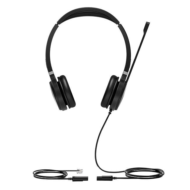Yealink YHS36MONO Single Ear QD To RJ9 HD Headset For Yealink Handsets Headset Yealink