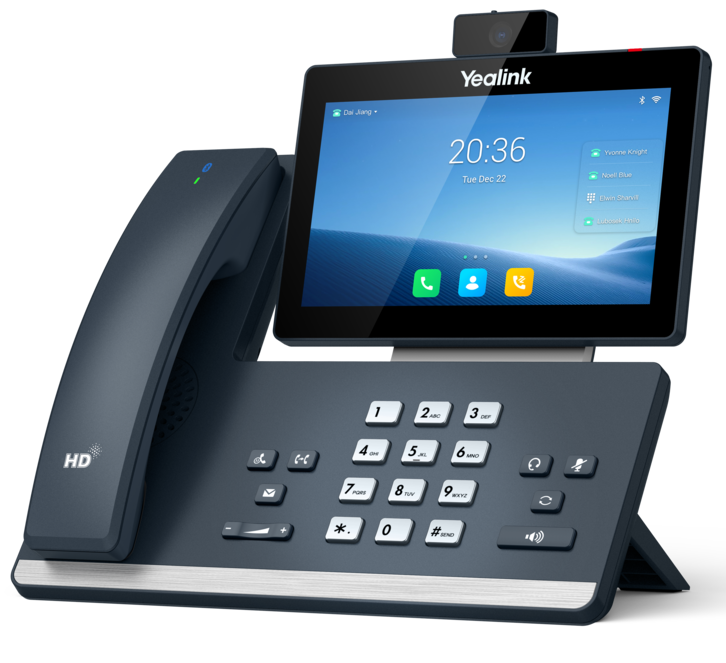 Yealink T58W with Camera - Smart Business Desk Phone