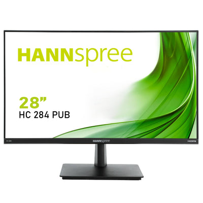Hannspree 28" 4K Ultra HD LED Desktop Monitor | HC284PUB Desktop Monitor Hannspree