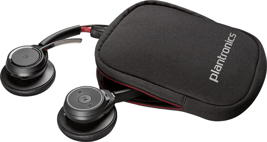 POLY Voyager Focus UC B825-M Wireless Bluetooth Black Headset Headset Poly