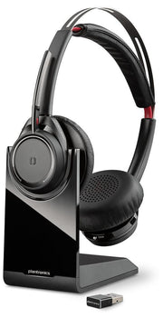 POLY Voyager Focus UC Wireless Bluetooth Black Headset | 202652-101 Headset Poly