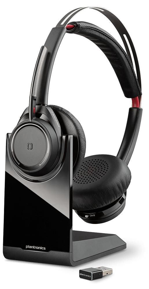 POLY Voyager Focus UC Wireless Bluetooth Black Headset | 202652-101 Headset Poly