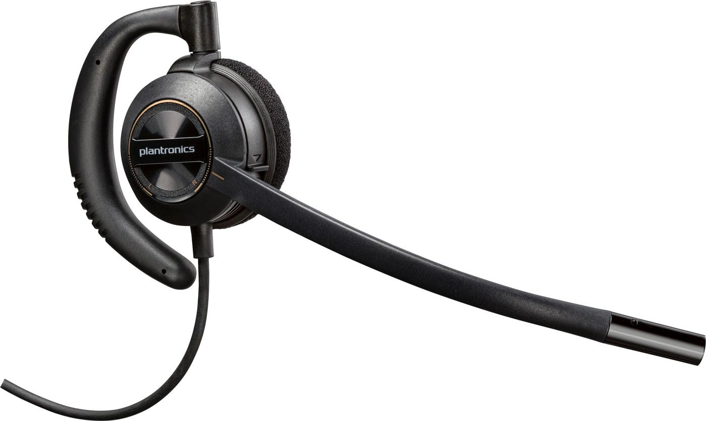 Poly Over-the-ear Monaural Noise Cancelling Headset | 203193-01 Headset Poly