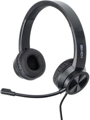 Lindy USB-C Office Headset with USB A to C Adapter | 20439 Headset Lindy