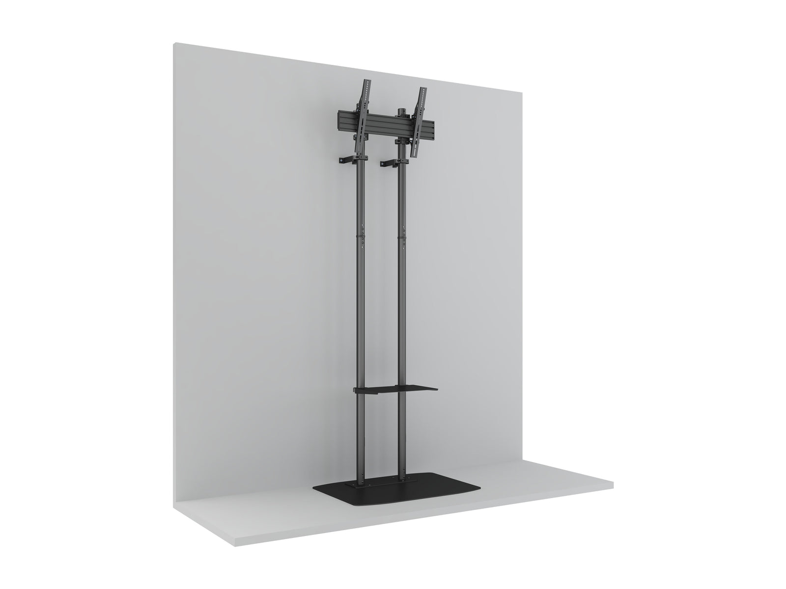 Multibrackets M Pro Dual Pole Floorstand For 75"-98" Screens | 7340234812059