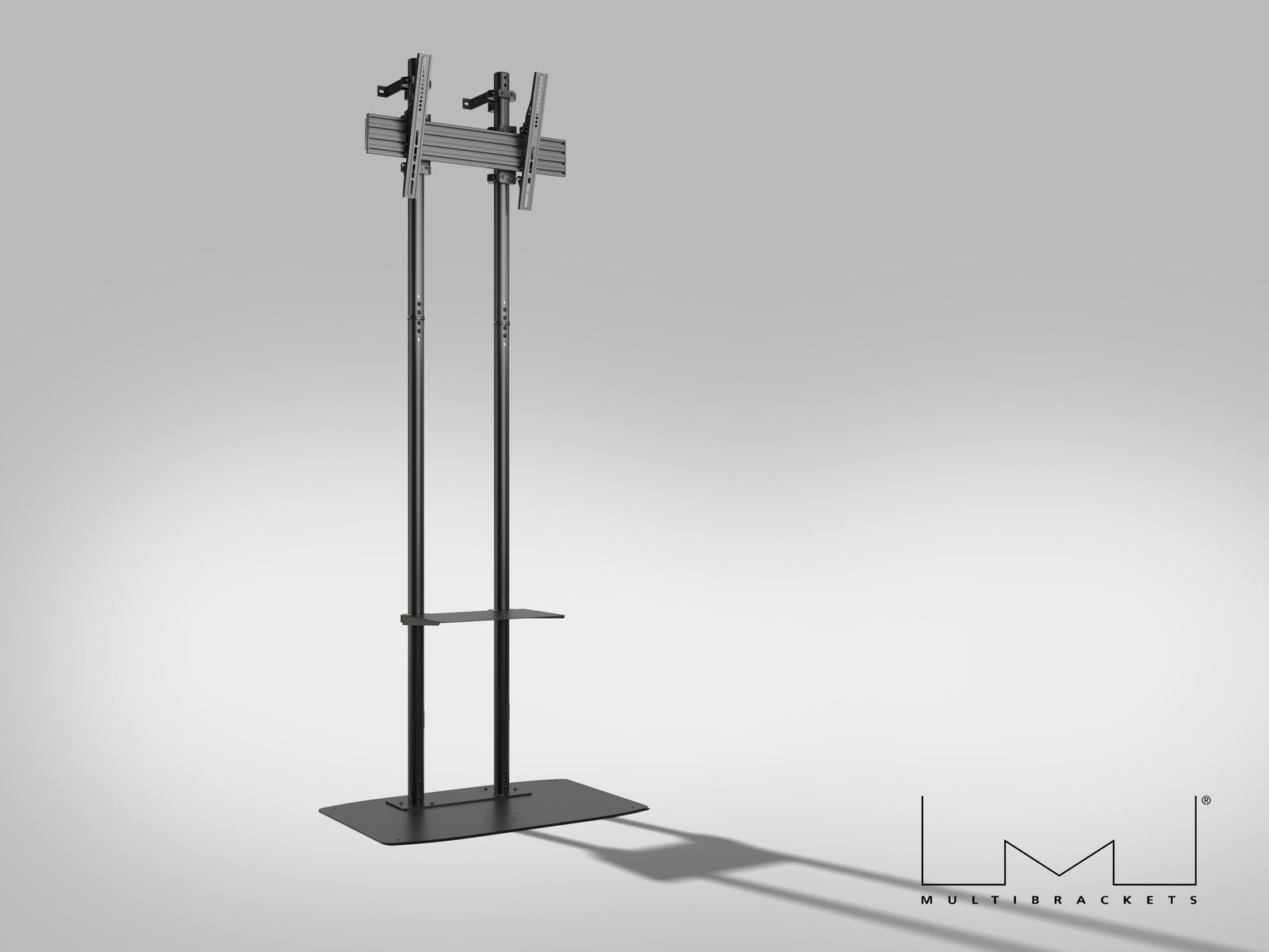 Multibrackets M Pro Dual Pole Floorstand For 75"-98" Screens | 7340234812059