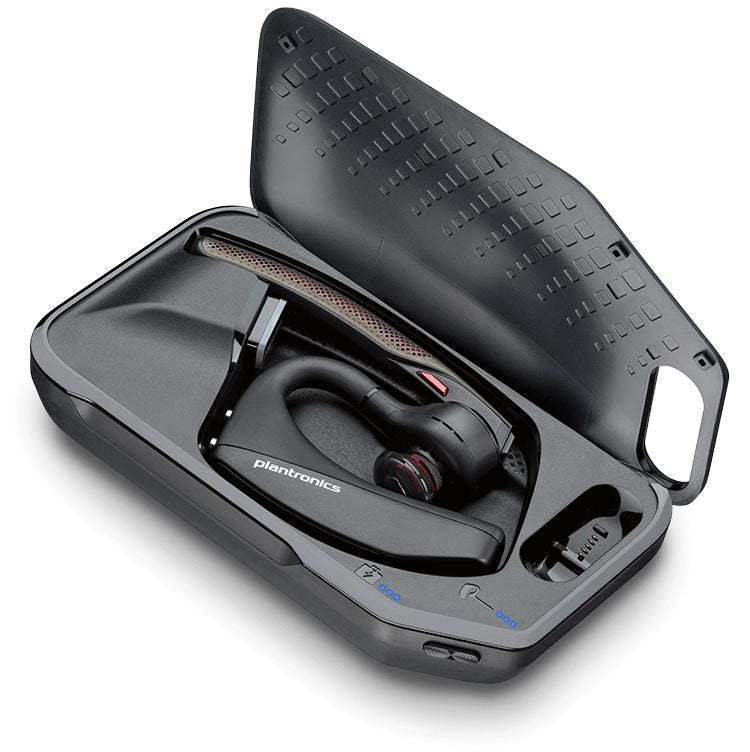 POLY Voyager 5200 UC Wireless In-ear Bluetooth Black Headset Headset Poly