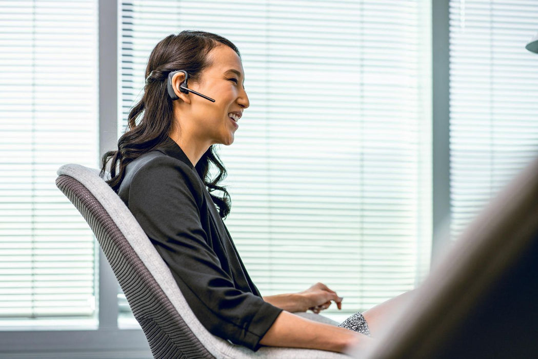 POLY Voyager 5200 UC USB-A Headset + BT600 Dongle TAA | 206110-101 Headphones & Headsets Poly