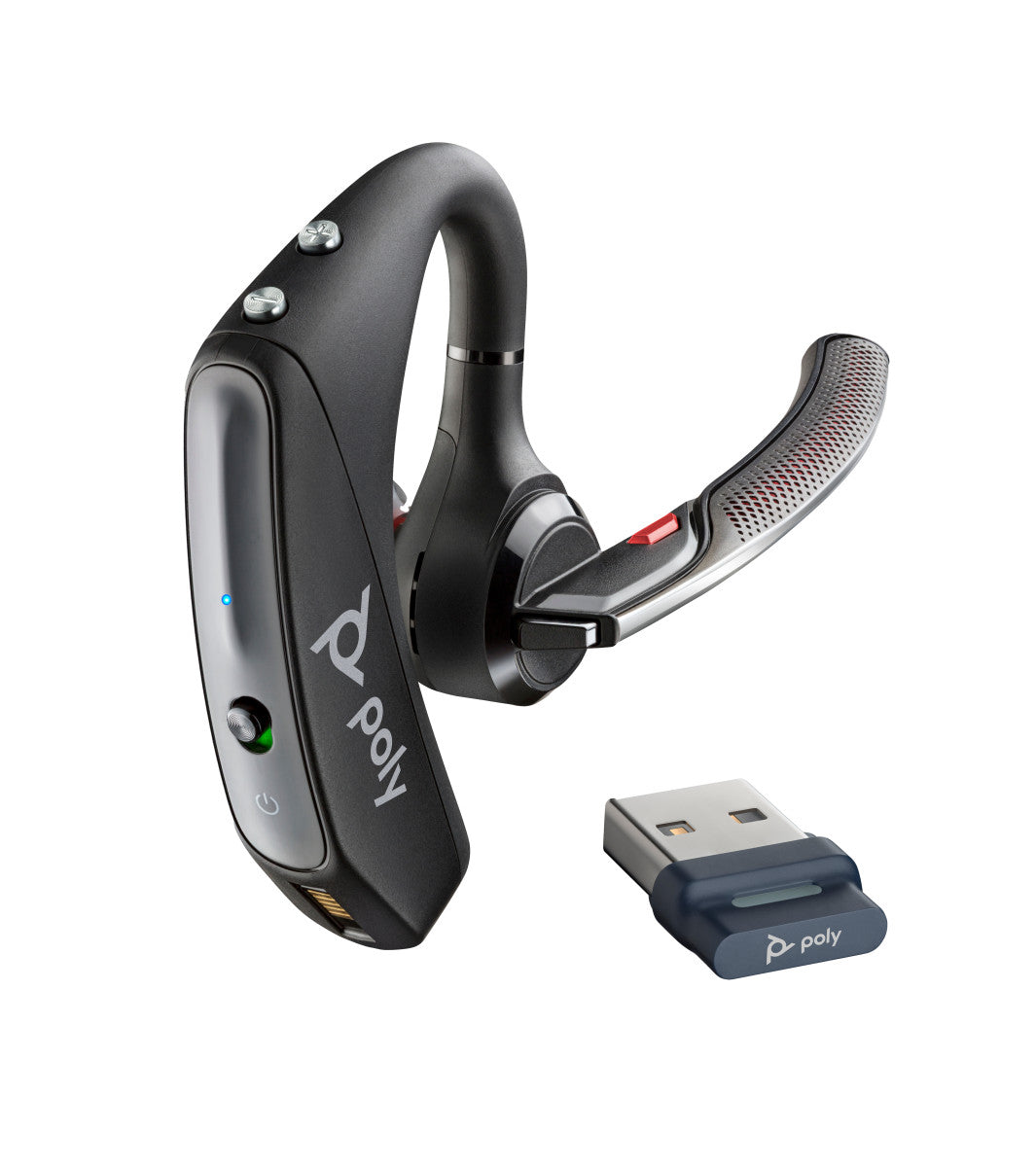 Poly Voyager 5200 Wireless Black Headset Headset Poly