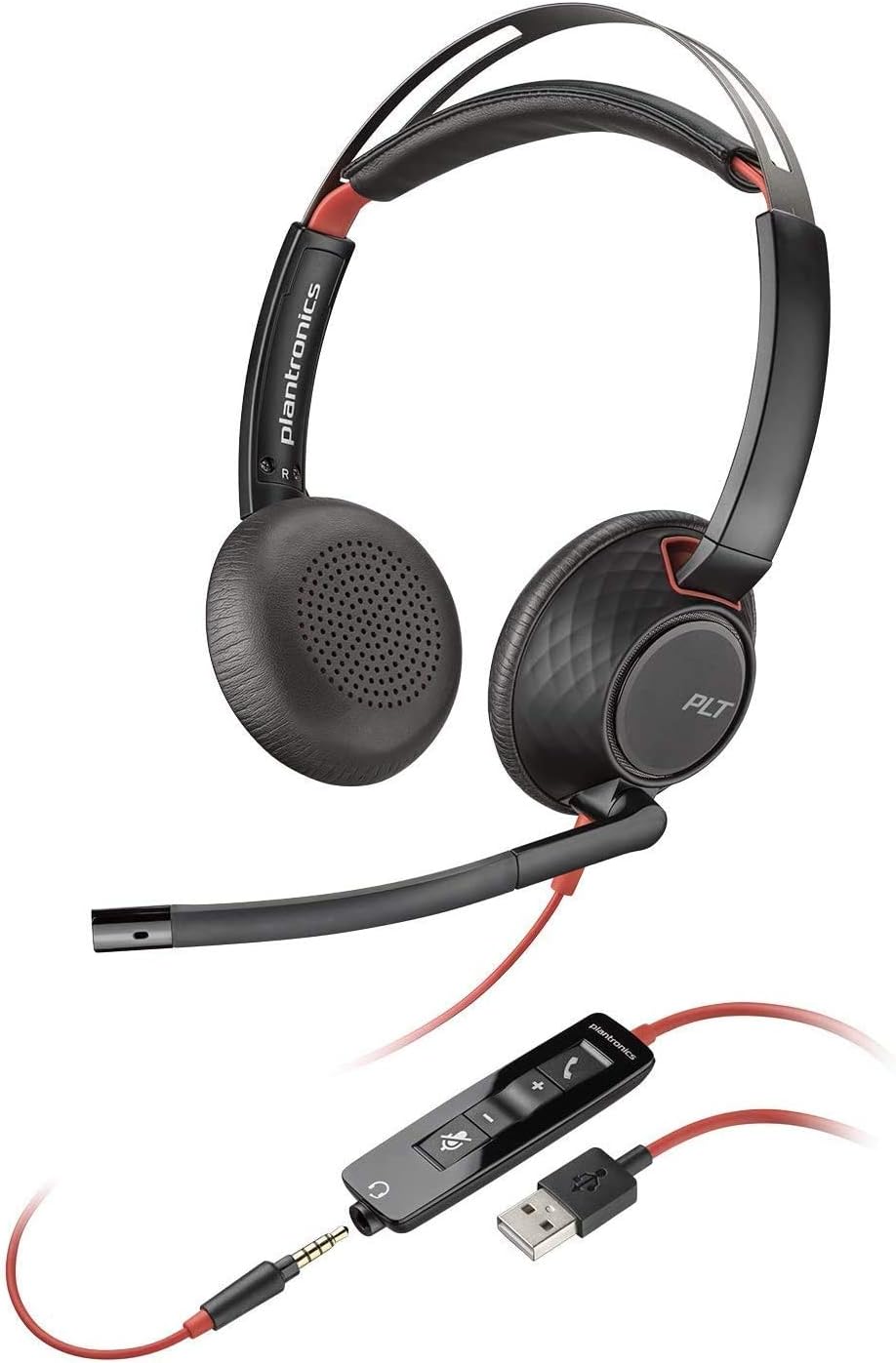 POLY Blackwire 5220 Wired USB Type-A Headset Headset Poly