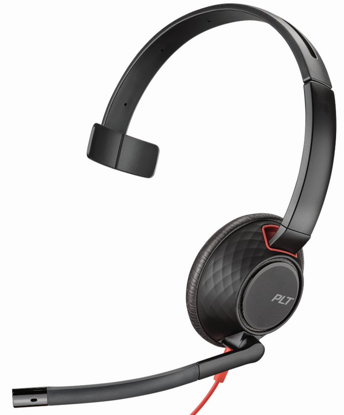 Poly Blackwire 5210 USB Type-C Wired Headset | 207587-201 Headset Poly