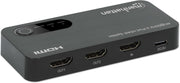 Manhattan 4K@60Hz 2-Port HDMI Splitter with Downscaling | 207614 Splitter Manhattan