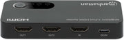 Manhattan 4K@60Hz 2-Port HDMI Splitter with Downscaling | 207614 Splitter Manhattan
